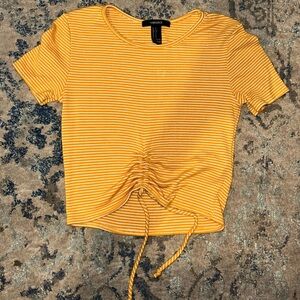 forever 21 cropped tee